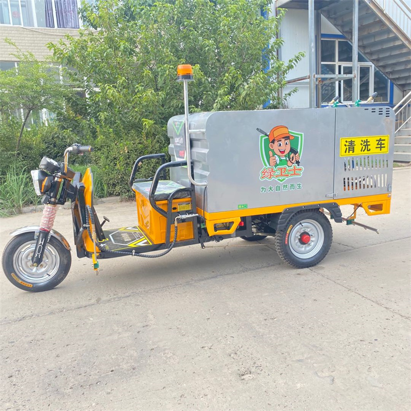 白城电动高压冲洗车CX700A（不锈钢箱体）